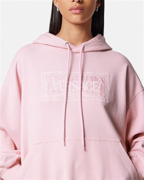 versace champion hoodie|versace barocco hoodie.